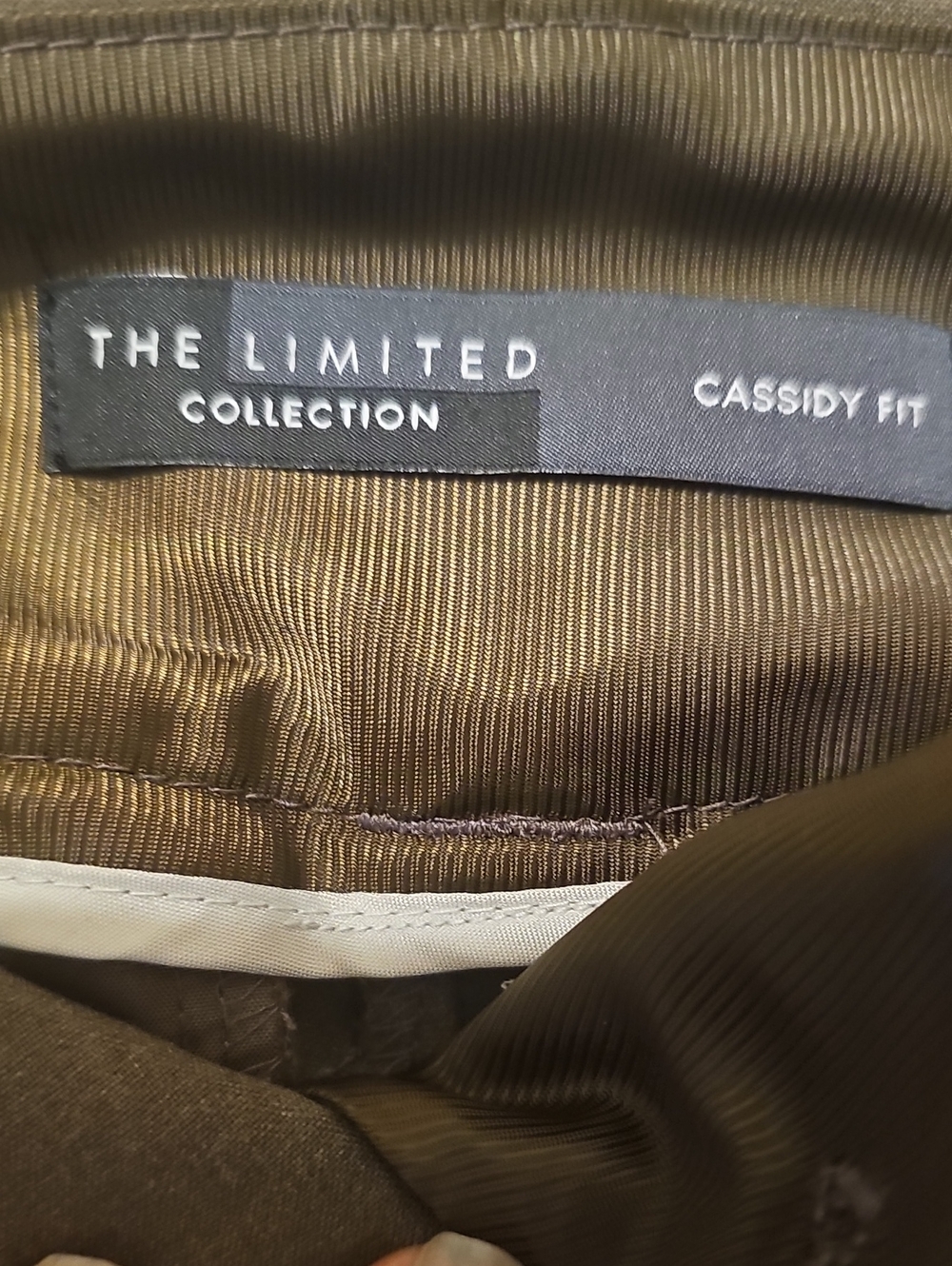 The Limited Collection Cassidy Fit Size 8R Brown Dress Pants Trouser - Picture 7 of 9